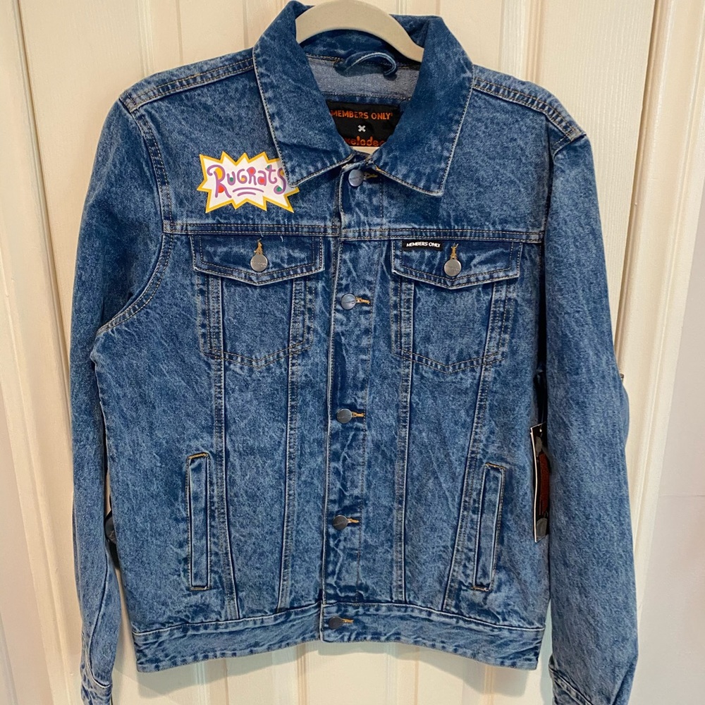 Members Only x Nickelodeon Rugrats Denim Jacket